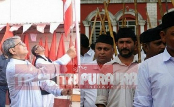 After BJP MLA demands Banning of CITU in Tripura, Bijan Dhar says, â€˜Ban RSSâ€™ !